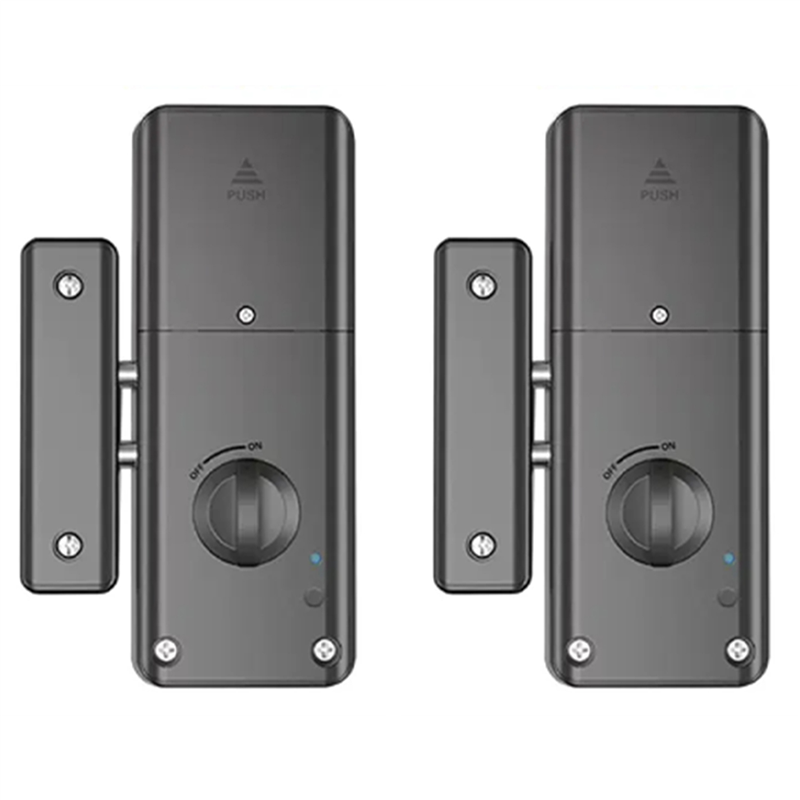 2X Smart Tuya App IC Card Lock for Wooden Door Bluetooth Lock Electronic Door Lock No Drill