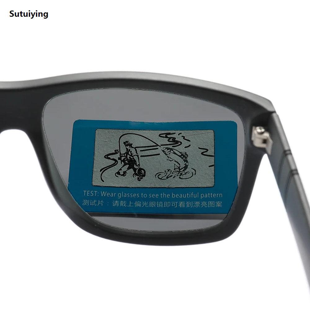 Sutuiying Polaroid Sunglasses Unisex Square Vintage Sun Glasses Famous Brand New style Sunglases Polarized Sunglasses Oculos Feminino for Women Men