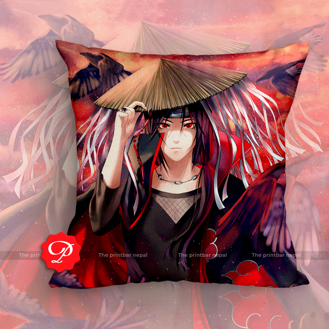 Itachi | Itachi Uchiha | Naruto Anime Print Cushion
