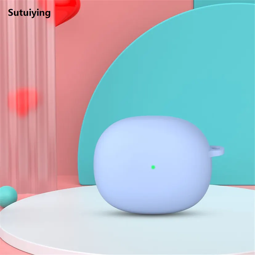 Sutuiying 1pc Soft Silicone Earphone Case For Buds 3 Wireless Earbuds Original Protect Liquid Silicone Earphone Case For Buds 3