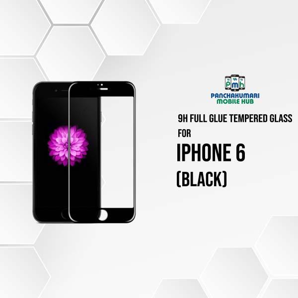 9H Full Glue 5D Glass for iPhone 6 Black