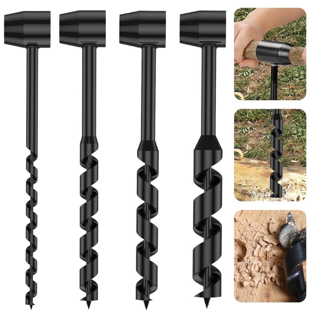 High Quality Outdoor Carbon Steel Survival Tools Hand Drill Auger Drill Drill Bit