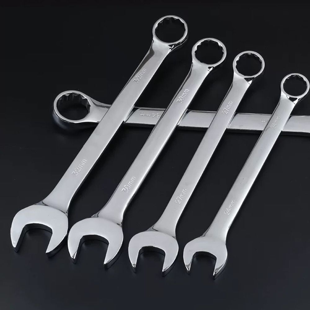 Hand Tool 6-32mm Combination Wrench High-speed Steel Metric Open Box End Wrench Opened Ring Repair Wrench Home Use