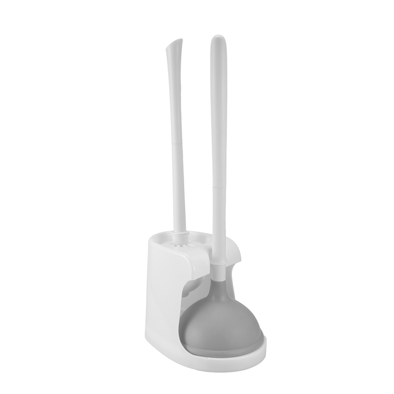 Toilet Plunger and Brush 2-In-1 Toilet Bowl Brush Plunger Set A