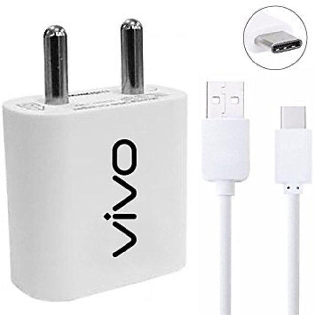Vivo 33W Flash Charger, Super Fast charger,4A Double USB Micro USB/V8, Mobile Stand charger
