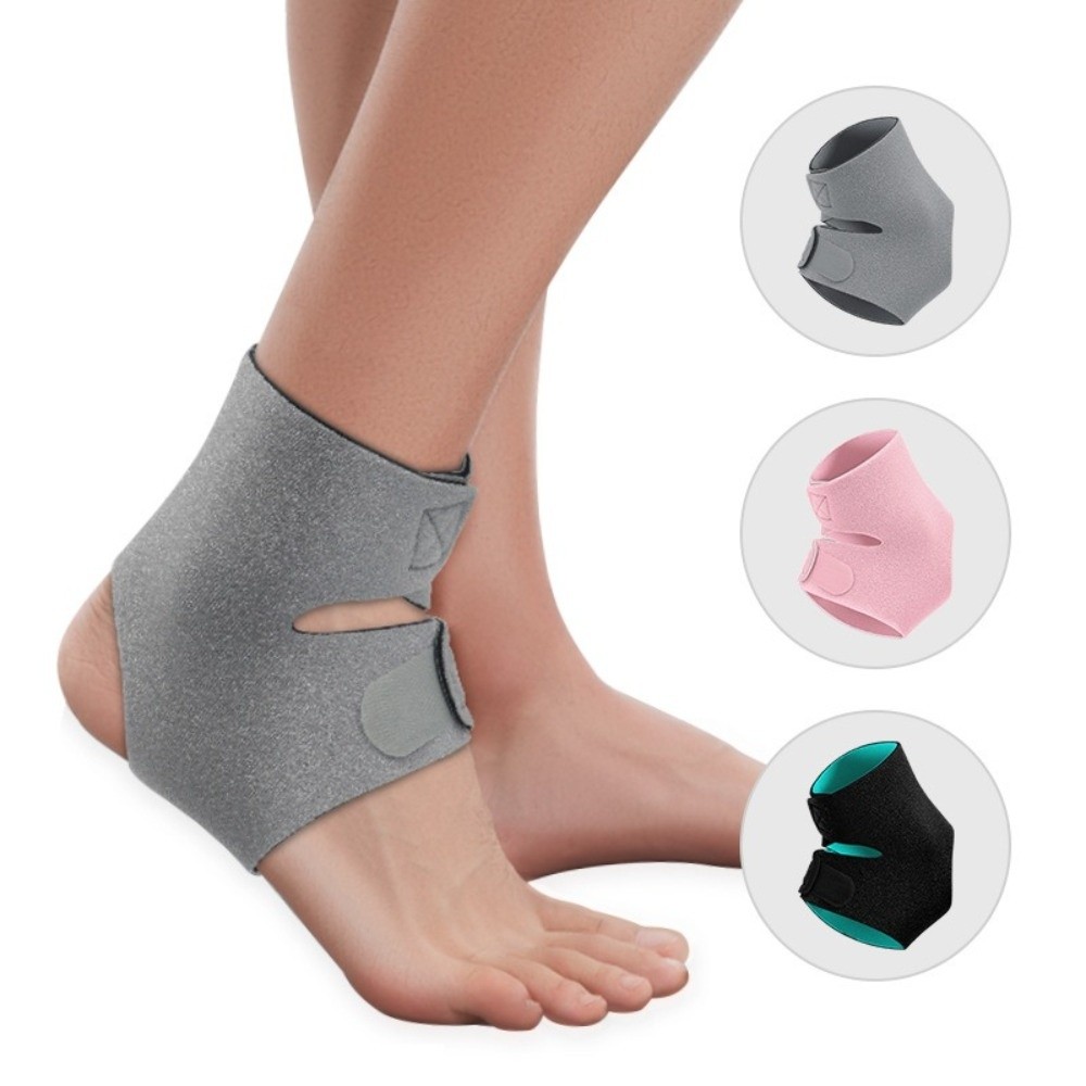 High Quality Elastic Ankle Brace Breathable Adjustable Fit Foot Tendon Support Comfortable Non-Slip Design Compression Ankle Brace Foot Support