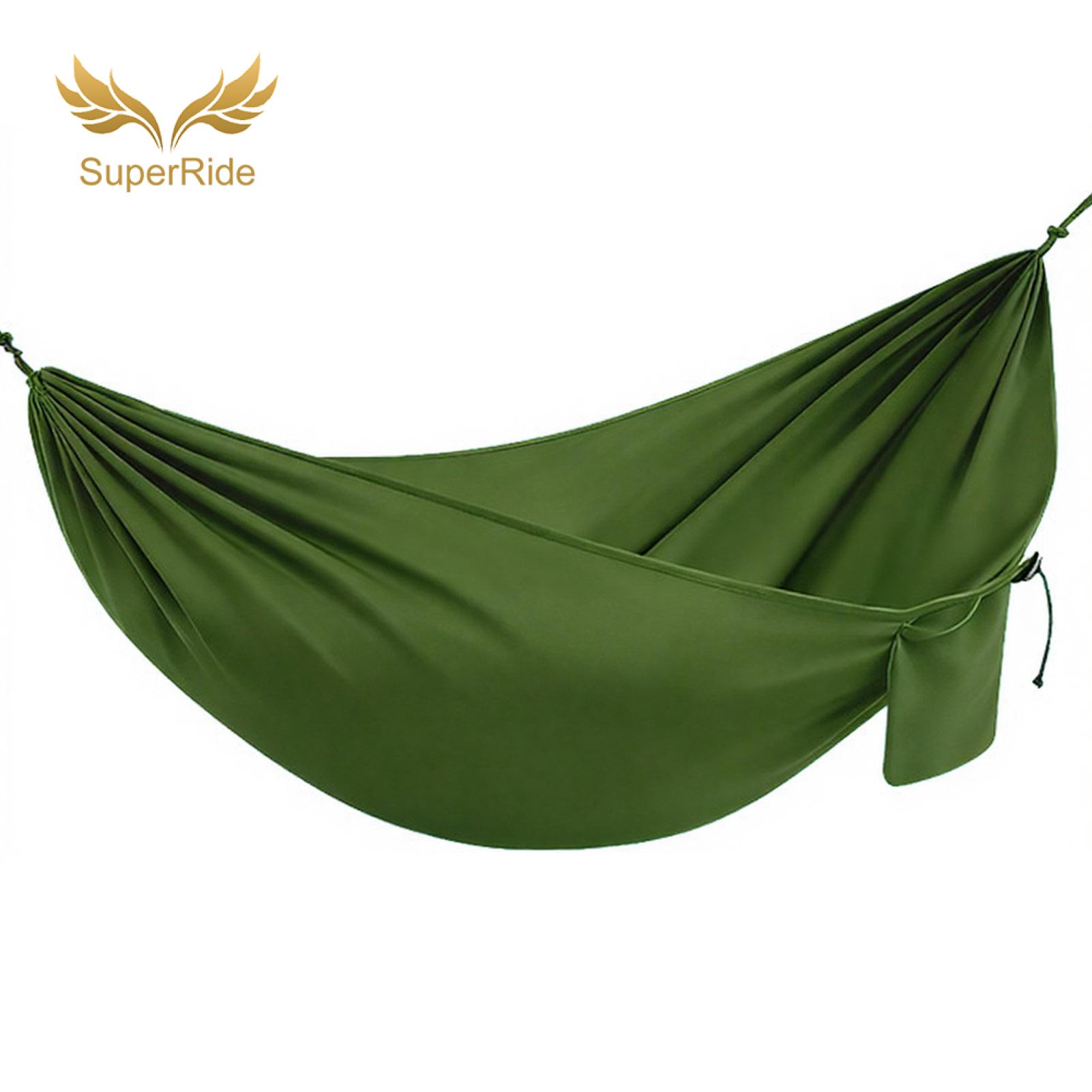 SuperRide Portable Hammock Portable Anti-rollover Camping Hammock with Colorful Storage Bag - Single Person Travel Beach Outdoor for Easy