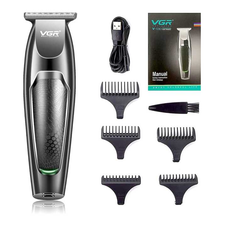 VGR V-030 Professional Hair Trimmer - 100 min Runtime, Trimmer for Men