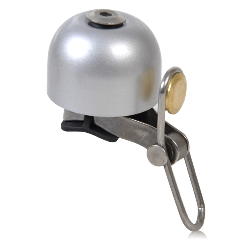 ARELENE Classic Bicycle Bell,Suitable for Road Mountain Bike Handlebars,Bell That Makes A Loud Sound,for Adults Silver