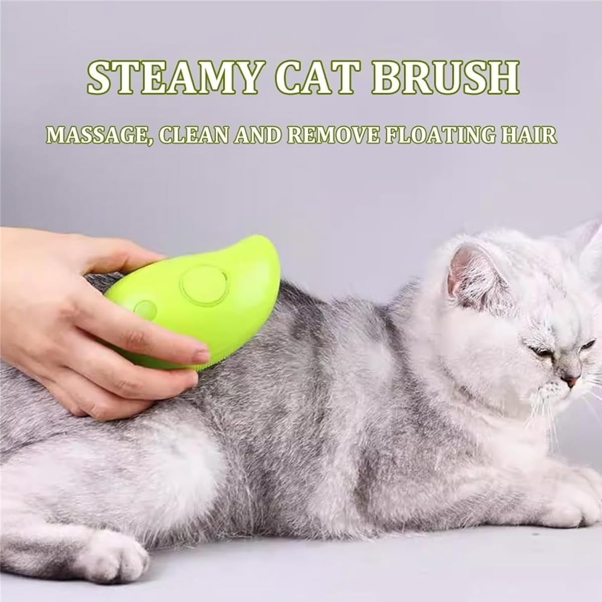 Cat Brush,3 In1 Spray Cat Brush, Self Cleaning Cat