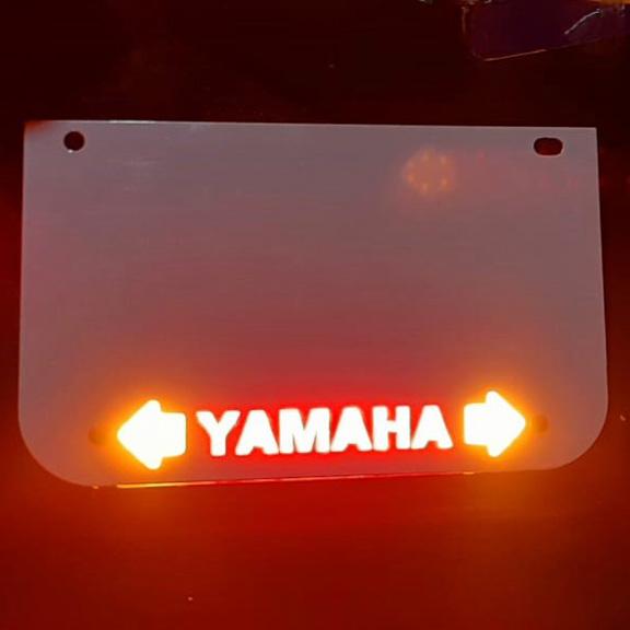 Yamaha / Bajaj / Tvs / Bullet / Apache/ Pulsar/ Ktm /R15 Bike Number Plate With Indicator Bullet