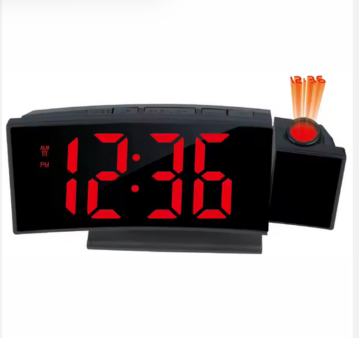 Smart Led Digital Alarm Clock Living Room Wall Clock Indoor Temperature Clock || Watch House