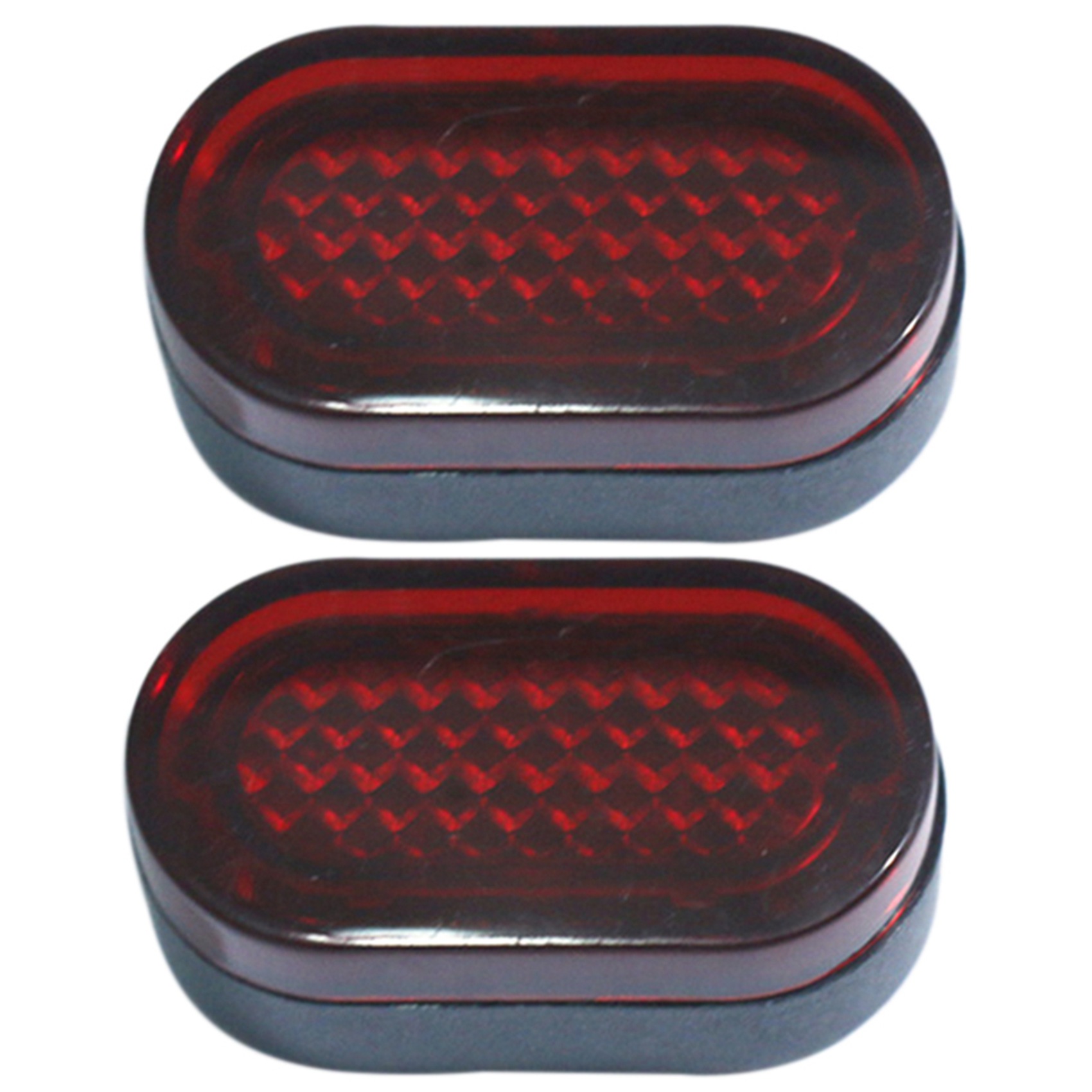 OYPFXMI 2X Electric Scooter Taillights Led Rear Lampshade Brake Rear Lamp Shade for Mijiam365 Scooter Skateboard