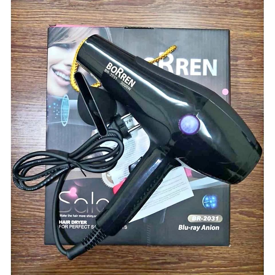 Borren Professional Hair Dryer Ceramic Blow Dryers