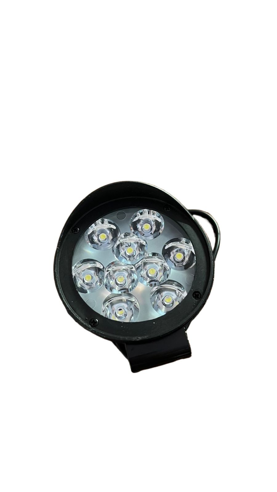 Universal Motorcycle Fog Light LED High Power Waterproof Auxiliary Driving Light | Super Bright White Light for Bike & Scooter | Night Riding Safety Light