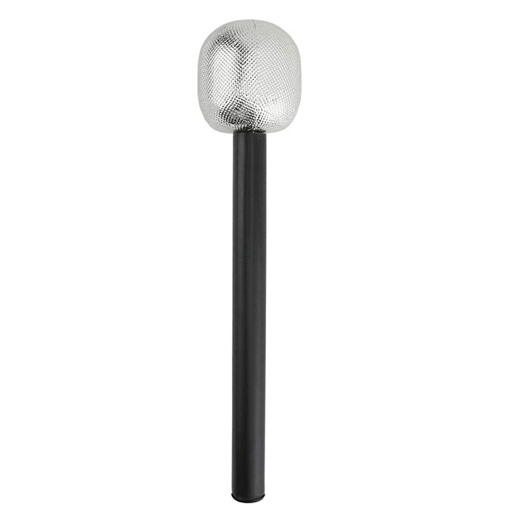 Decorative Props Children Plastic Mics for Stage Mic Karaoke Fun Fake Microphone Glitter Microphone Microphone Mic Costume Prop
