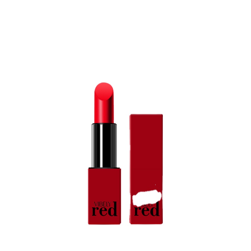 High Quality Waterproof Long Lasting Vegan Red Natural Nonstick Cup Matte Lipstick