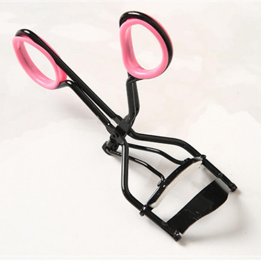 Tweezers Cosmetics Portable Fashion Eyelash Curler Metal Handle 1Pc Eyelash Curl Tool