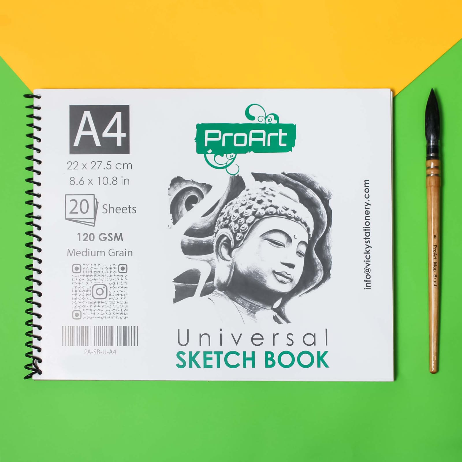 ProArt Universal Sketch Book, B4 Size, 120GSM
