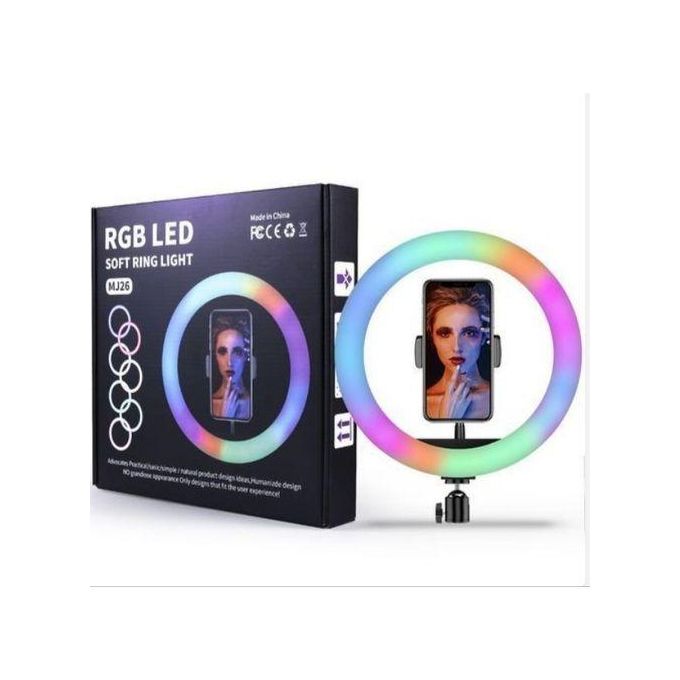 RGB LED Soft Ring Light (MJ26)