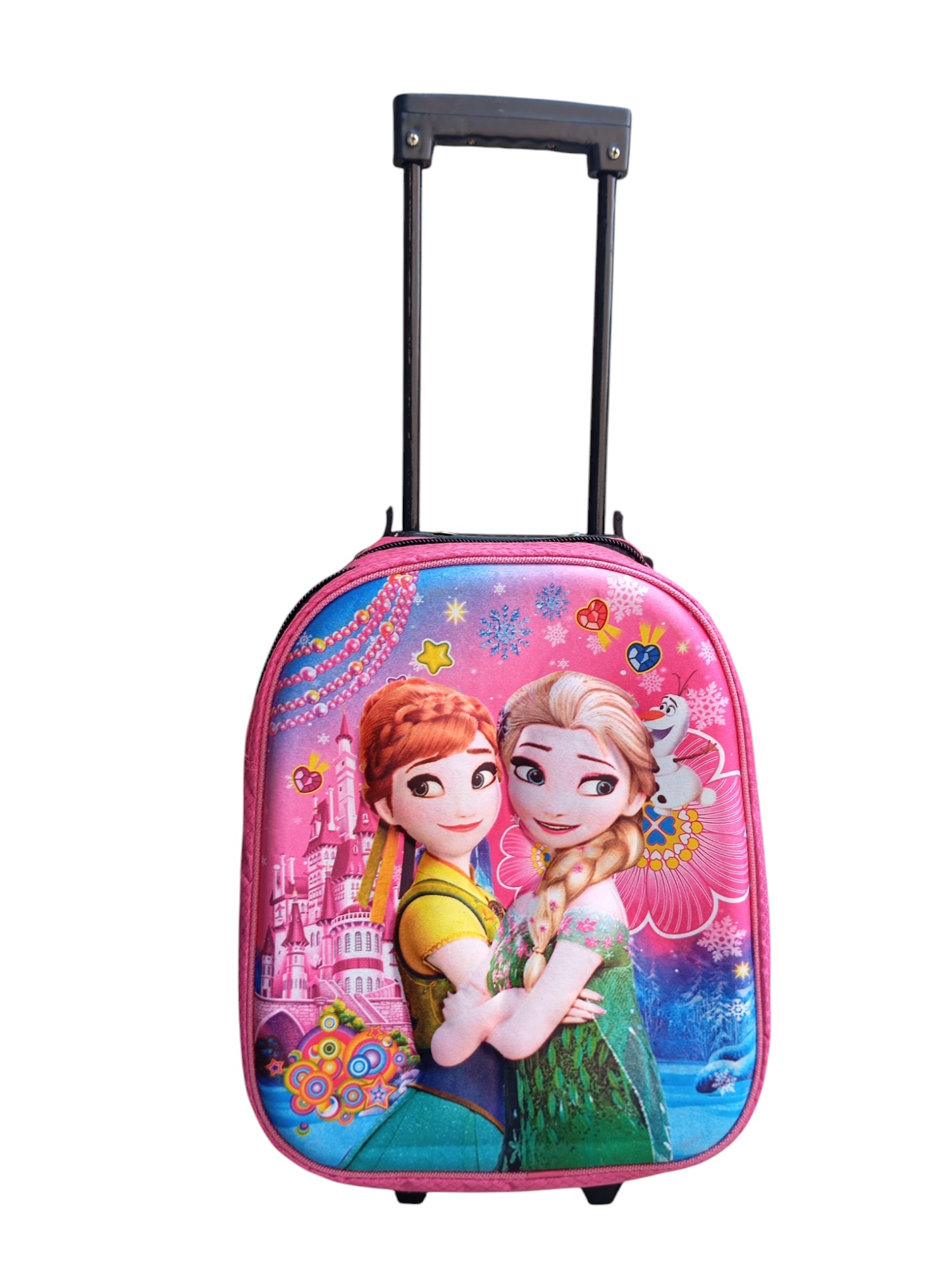 Kid's School Trolley Bag 3D Children Boys And Girls Trolley Backpack grade Nursery/ Prep/ KG 1 / KG 2 Durable Quality Best Wheels