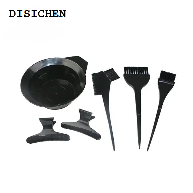 DISICHEN 2025 Hair Color Dye Bowl Comb Brushes Tool Kit Hair Dyeing Salon Hairdressing Styling Tint DIY Tool Brochas Para Tinte De Cabello