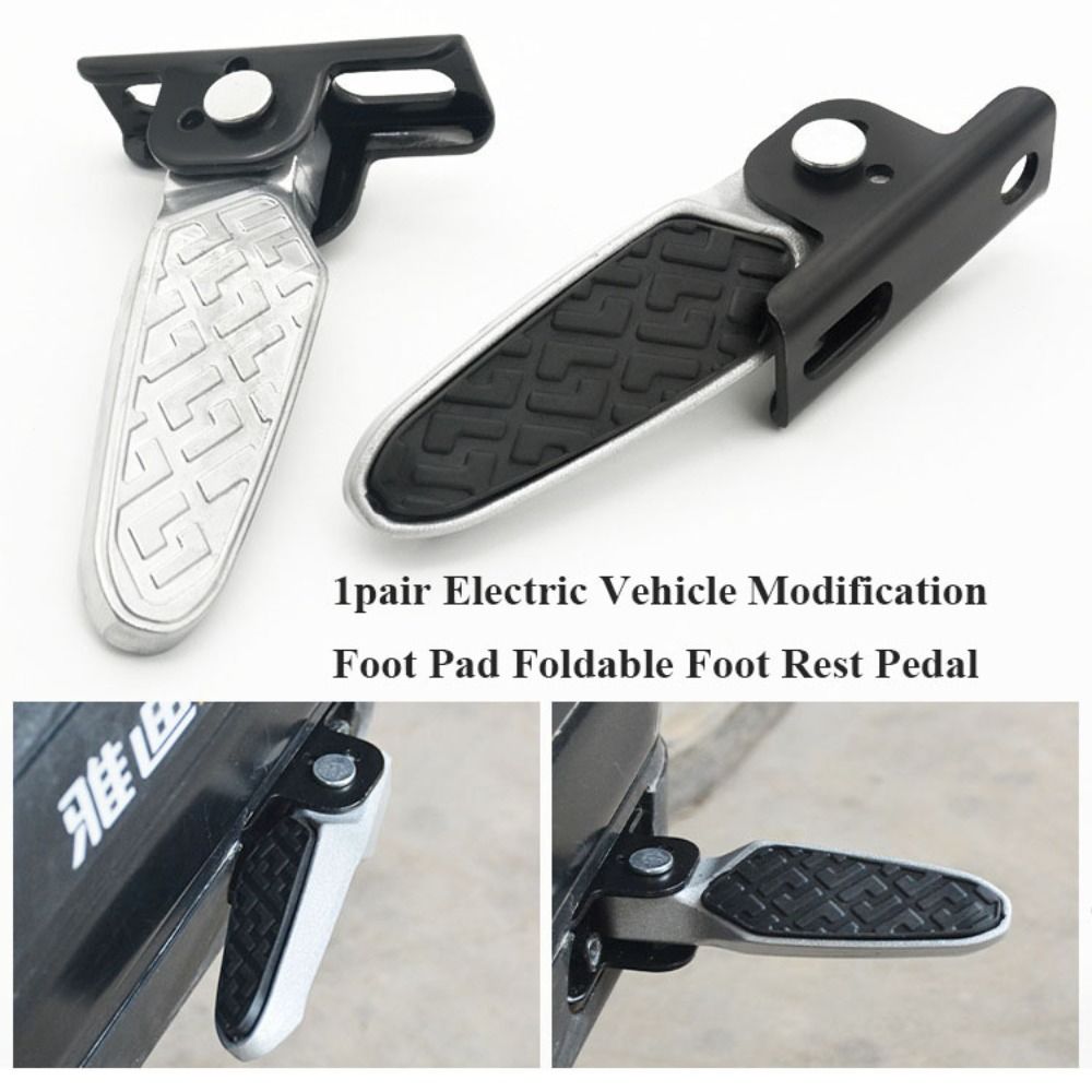1pair New Aluminium Alloy Electric Vehicle 3 Styles Foldable Bike Pedal Electric Bike Parts General Electric Vehicles