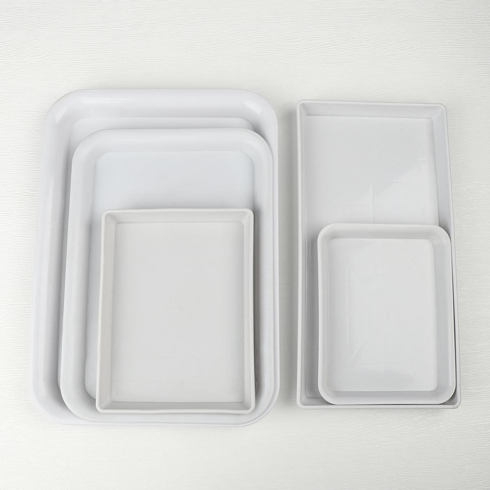 3Pcs Heavy Duty Round Durable Plant Saucer Indoor Outdoor Plastic Tray Saucers Drip Trays