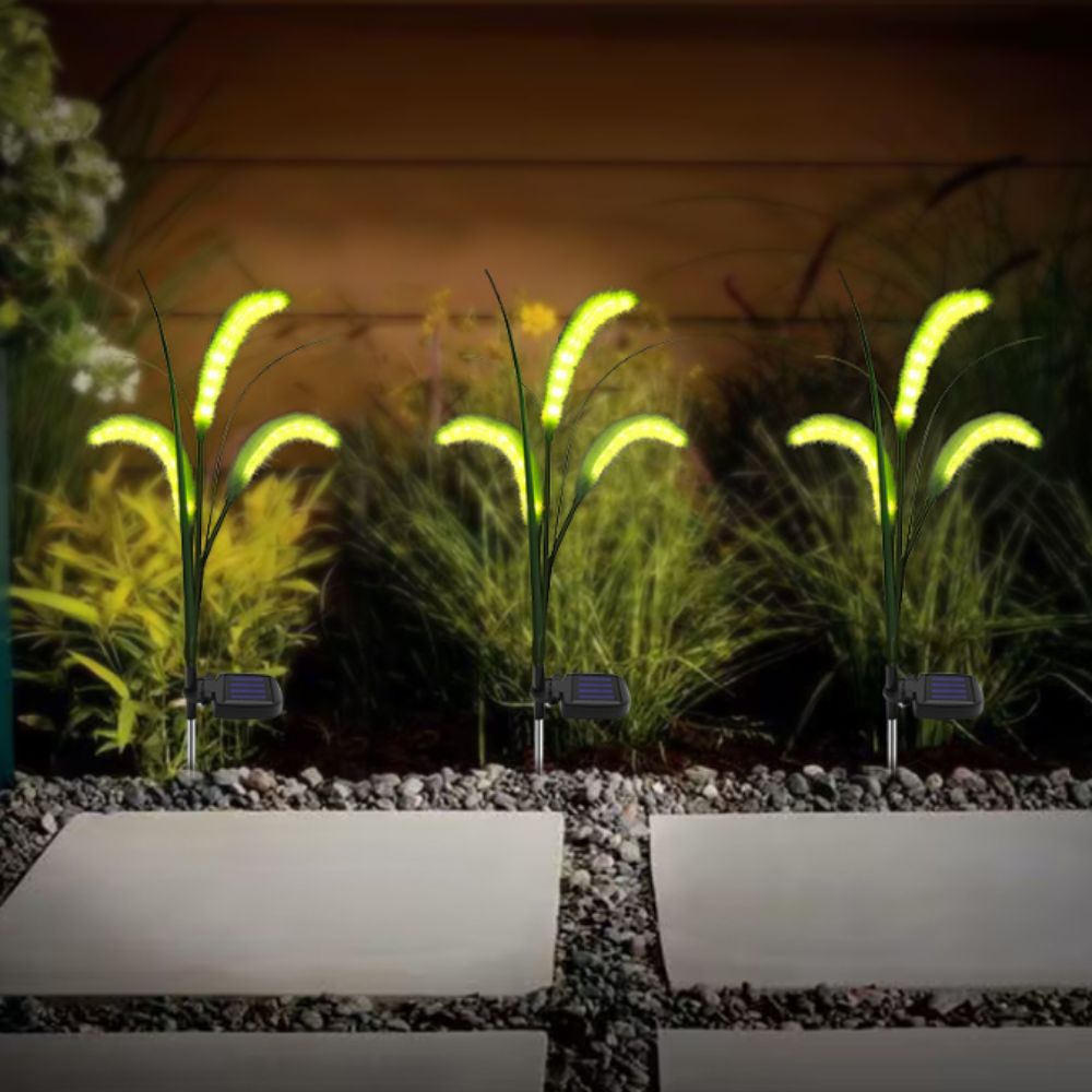 New Design Solar Powered Solar Powered Light Waterproof LED Light Outdoor Light Ground Plug Fiber Optic Path Lighting Garden Lighting