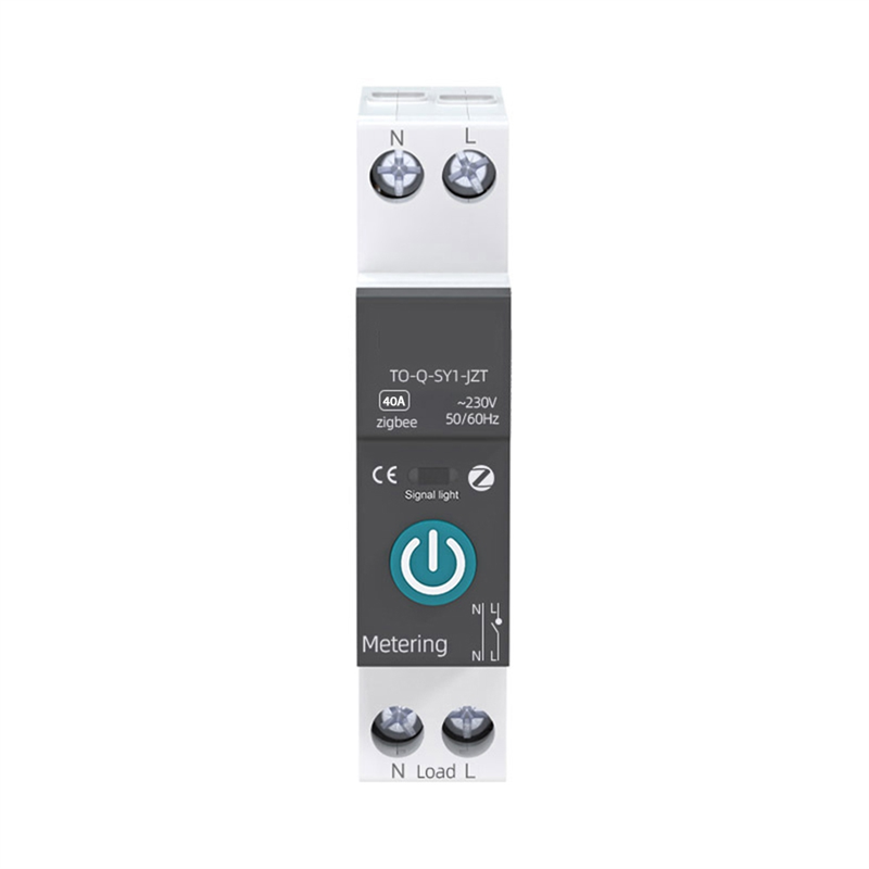 TUYA ZigBee Smart Circuit Breaker with Metering 1P 40A for Smart Home