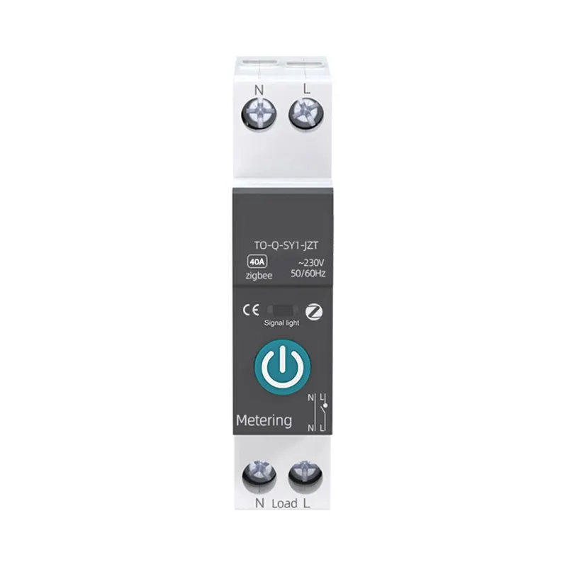 TUYA ZigBee Smart Circuit Breaker with Metering 1P 40A for Smart Home - image 1