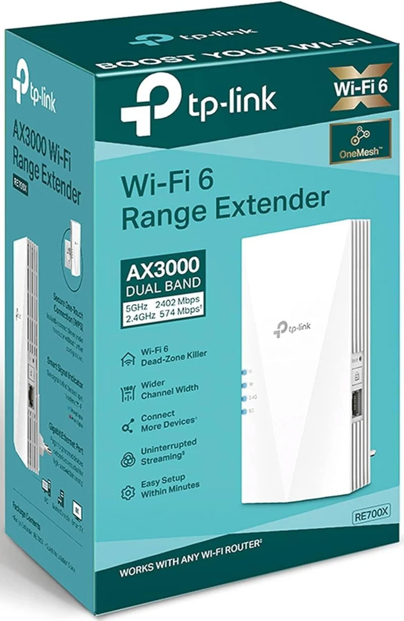 TP-Link RE235BE Range Extender | Dual-Band Wi-Fi 7 | 3.6 Gbps | EasyMesh Support, MLO | BE3600 | Smart Roaming