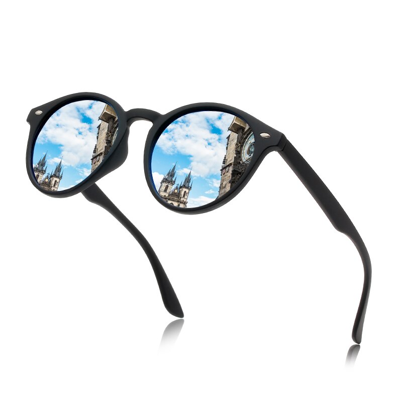 Designer Oval Sunglasses Men's Sunglasses Polarized Fashion Round Women's Classic Retro Driving Travel Circle Branded Glasses UV400