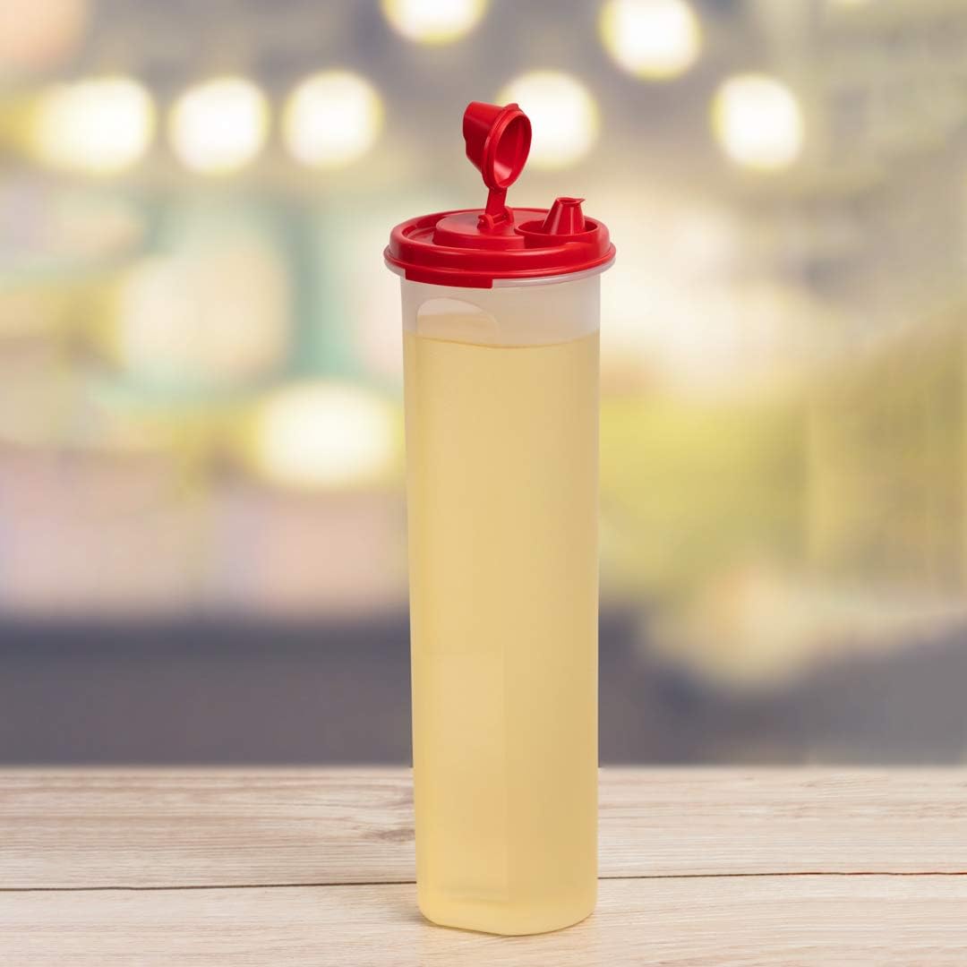 BP 1 Litre Tupperware Midi Magic Flow Container 1000 ml | Easy Oil Pourer Jar/Jars