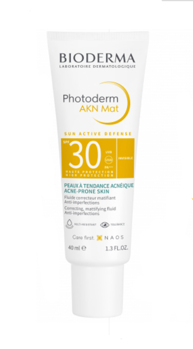 Bioderma Photoderm AKN Mat SPF 30 For Acne Prone Skin 40ml