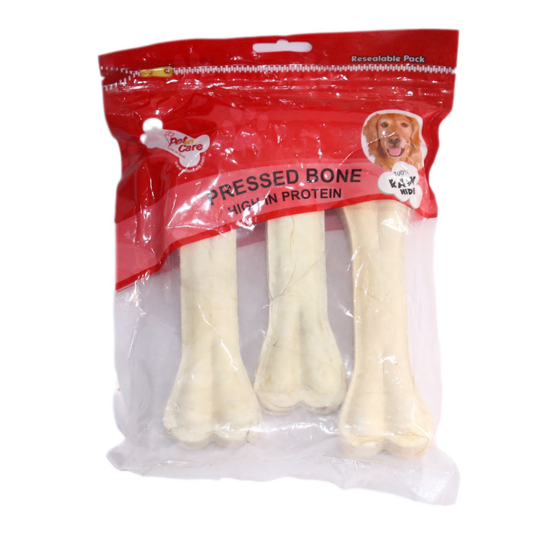 Pet Care Pressed Bone High In Protein Big Sized Treats-3 Pcs