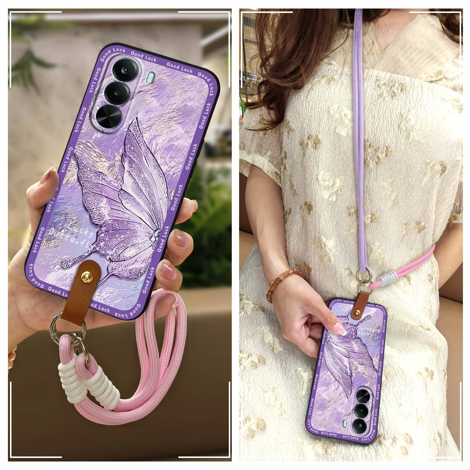 Full wrap Cartoon Phone Case For TCL T-Mobile Revvl8 Pro/T Phone3Pro Back Cover Dirt-resistant Graffiti Soft case TPU