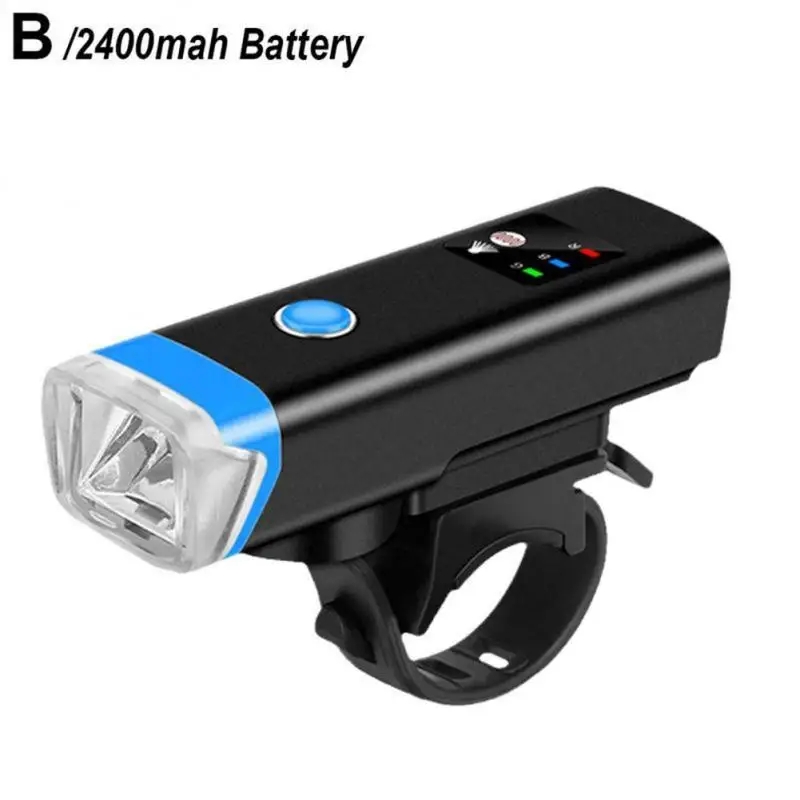 Bicycle Light Bell LED Bike Lighting 120DB Bike Horn Bells USB Rechargeable Front Bicycle Lamp with Horn Flashligfht for Bicycle Bles Online DZ-23A-10