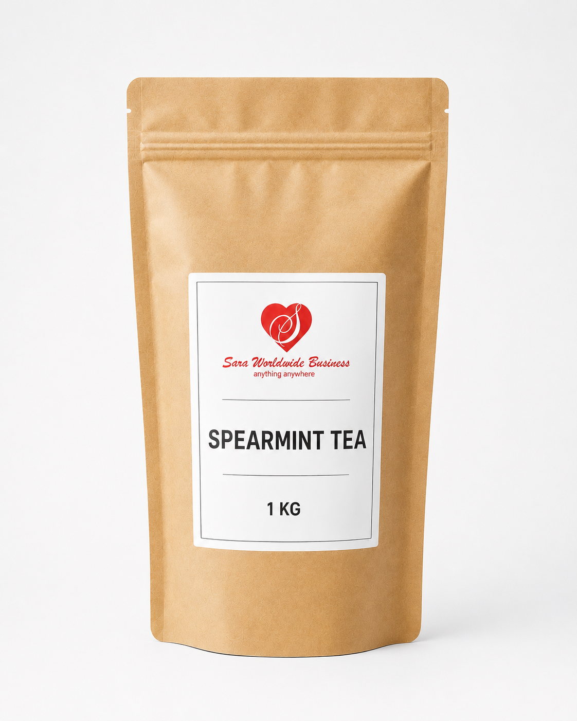 Spearmint Tea 1 kg Bulk Loose Herbal Tea for Cafes, Hotels and Resellers