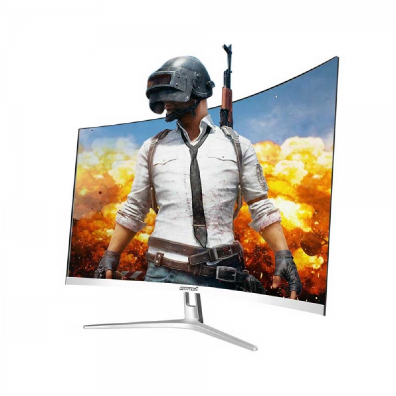 Professional 32 Inch Ultra High Definition Slim & Borderless Curved LED Monitor.