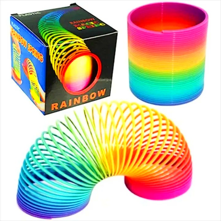 CoilCraze - Party Bag Filler Rainbow Spring Toy