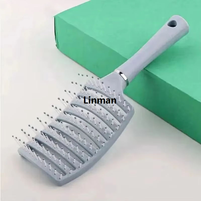 1pc Vented Detangling Brush for Dry Hair-Massage Hair Brush for All Hair Types-Gentle on Scalp and Hair-Perfect for Everyday Use