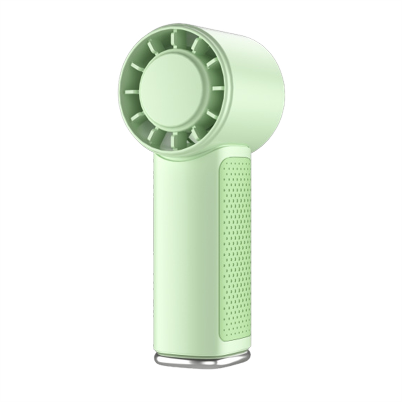 Portable Handheld Fan Air Conditioner Fan, 2000mAh USB Rechargeable,Green,A