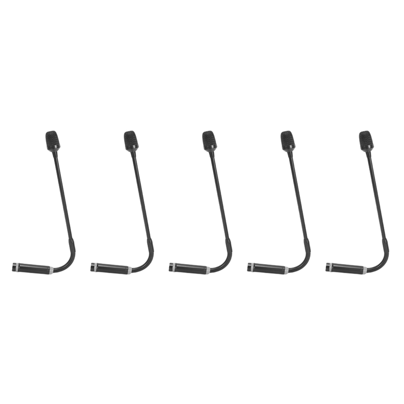 JINMY 5X Professional Dynamic DJ Microphone for Mixer Dedicated Disc Shouting Microfone KTV Bar Gooseneck DJ Mic