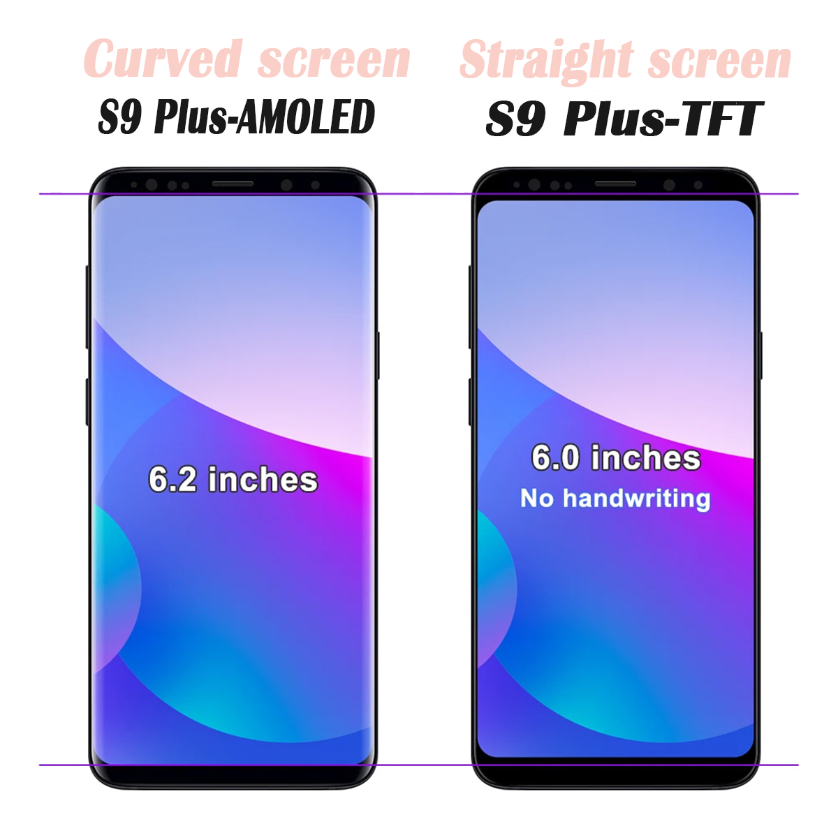 HOT 100% Super OLED S9Plus Lcd For SAMSUNG Galaxy S9 PLUS G965F G965 Display Touch Screen Digitizer Assembly for S9+ G965U LCD