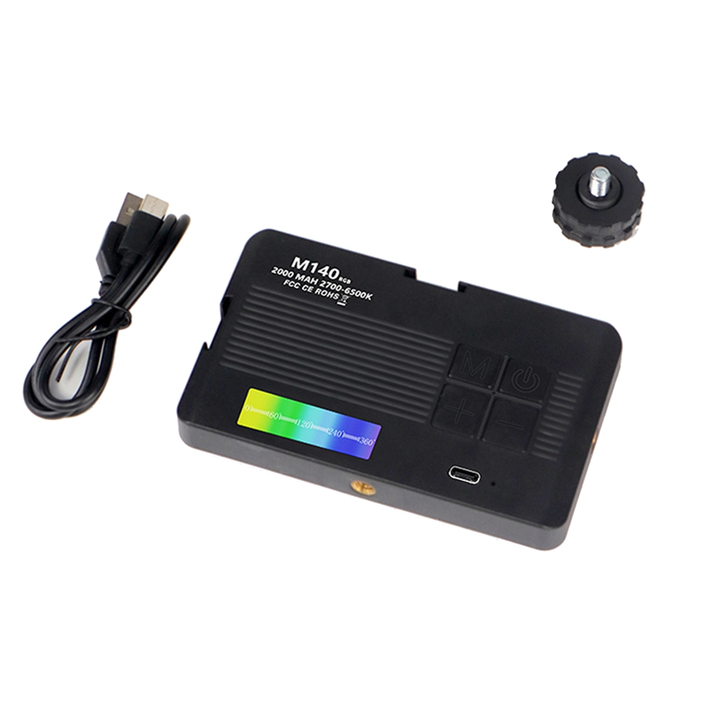 RGB Pocket Light Fill Light Selfie Light Rechargeable Soft Light Photo LED Mobile Phone Fill Light Fill Light