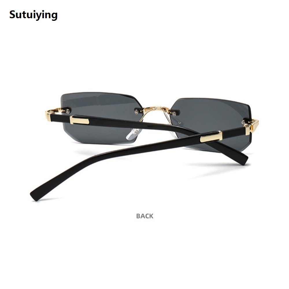 Sutuiying Retro Black Millionaire Shades Luxury Sunglasses 2025 For Men Profesional Designer Famous Brand Square Sun Glasses Man Women Sunglass