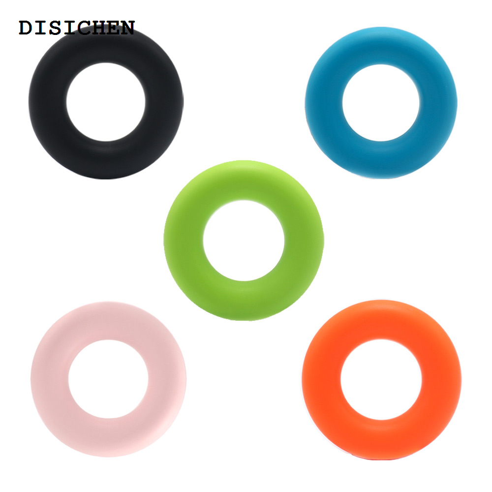 DISICHEN Luxury Rubber Hand Grip Forearm Finger Strengthener Muscle Power Training Exercise Ring Fitness Equipment Fitness Running Yoga Parts