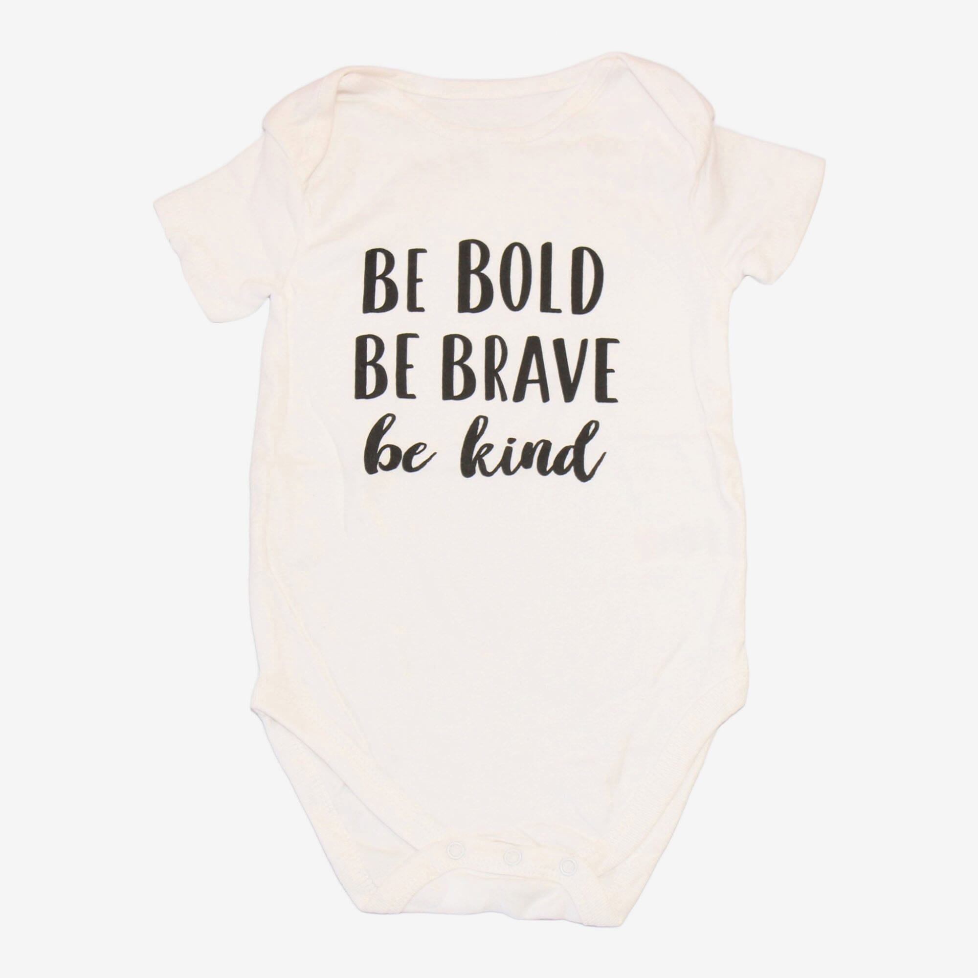 White Color Half Sleeves Round Neck Summer Baby Romper