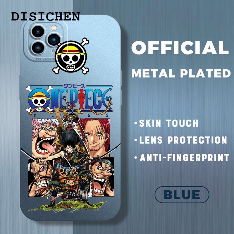 DISICHEN Luxury iphone 13 pro max One Piece Straw Hat Pirates Pattern Soft Case Phone Casing Camera Lens Protector Full back Cover simple Silicone Cases